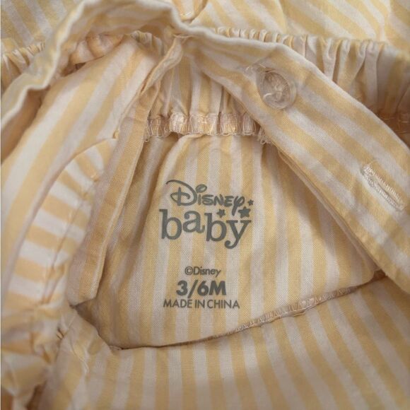 101 Dalmatians Disney Baby yellow/white stripe dress - Picture 4 of 4